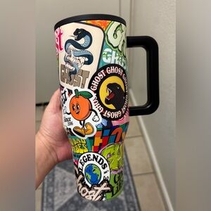 HydroJug x Ghost Collab Traveler Sticker Print (used)